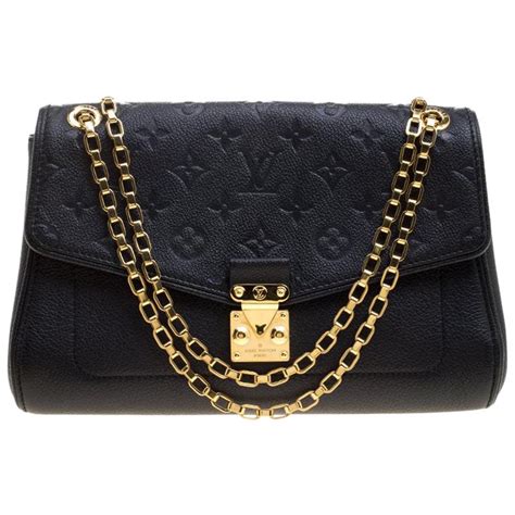 louis vuitton monogram empreinte st germain|LOUIS VUITTON Empreinte St Germain PM Black.